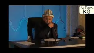 Максатбек ажы Токтомушев. суроо жооптору.