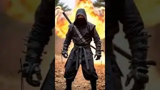 Dux ryu ninjitsu spear demonstration