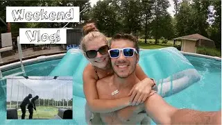 Weekend Vlog! Swimming, Top Golf & More!