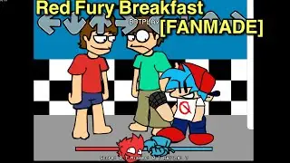 Friday Night Funkin’ - Tord Red Fury Breakfast Mod [FANMADE] (FNF)