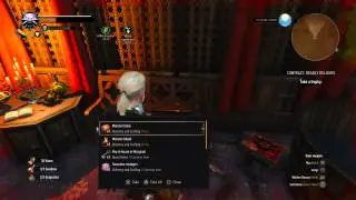 The Witcher 3 Contracts: Deadly Delights - Kill option and Loot