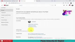 How to Create New Youtube Channel | Same Gmail Account and make second Youtube Channel |