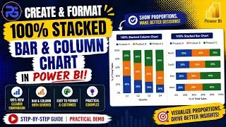 Creating 100% Stacked Bar and Column Charts in Power BI Desktop