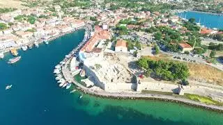 Kuş bakışı Eski Foça - İzmir