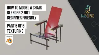 Beginner Friendly | How to Model a Design Chair | Blender 2.901 | Part 5