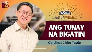 ANG TUNAY NA BIGATIN | Kape't Pandasal kasama si Cardinal Chito Tagle