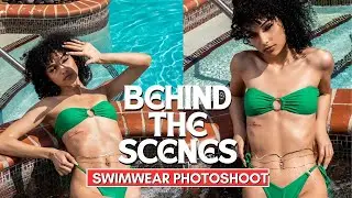 Behind The Scenes Swim Shoot with Model Dolly Marie