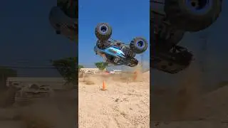Different Landings! #monstertruck #MonsterJam #Ford #GoPro #Losi #RC