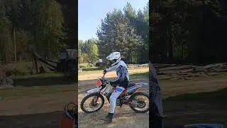 Обучение езде на питбайке🏍