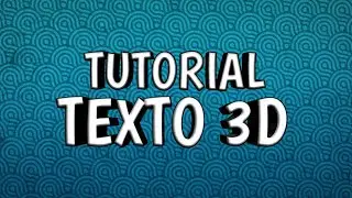 Como Fazer Texto 3D Pelo Android (INICIANTES)