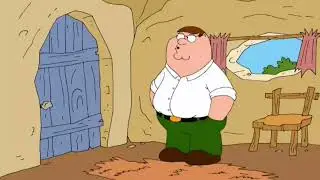 Barney Rubble in the Bathroom
