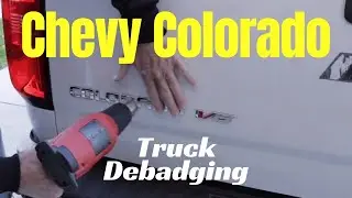Debadge Truck: 2020 Chevy Colorado