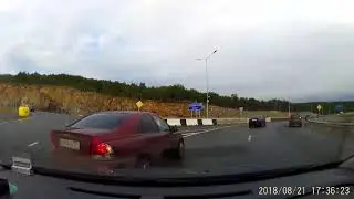 Торопыга на круговой на вольво в Мурманске