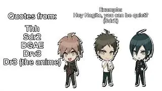 Danganronpa once said (request)