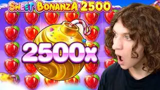 MY BIGGEST WIN EVER ON SWEET BONANZA 2500!!!
