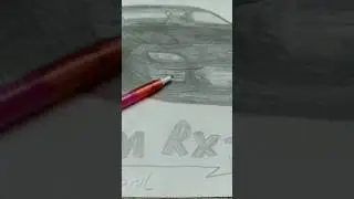 Mazda Rx7 рисунок