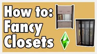 Glass Closet Door Tutorial | Sims 4 Tips, Tricks, & Hacks 