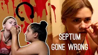Piercing My Own Septum GONE WRONG