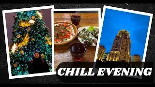 Chill evening in Moscow
