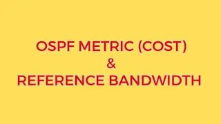 OSPF Cost & OSPF 💥 Reference Bandwidth #ospf #ospfcost #ospfreferencebandwidth