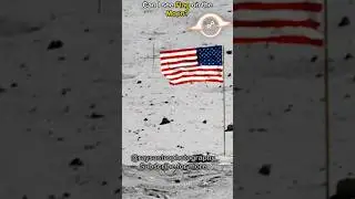 Can I See the FLAG on the MOON?  #flag #moon #shorts