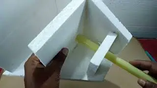💦 DIY: Crafting a Stunning Styrofoam and Cement Mini Waterfall Fountain! 🌿