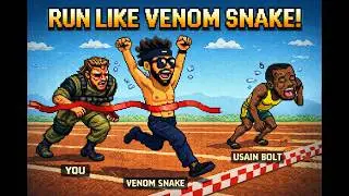 Running Like Venom Snake Actually Works?!