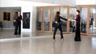 Martha Madison & Lilly Melgar Celebrity Dance Challenge Rehearsal