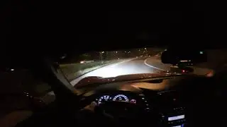 C6 Corvette With Full Exhaust - Highway Merge