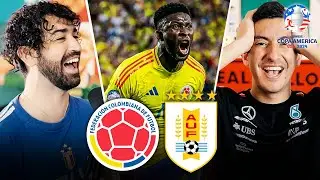 COLOMBIA TO THE FINAL! COLOMBIA DEFEATS URUGUAY 1-0! | Copa America 2024