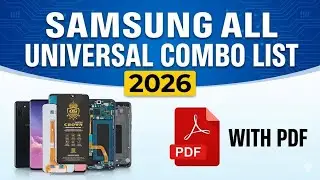 Samsung All Universal Combo List | Samsung All Running Display List | Samsung Universal Folder List