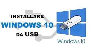Download and Install WINDOWS 10 from USB