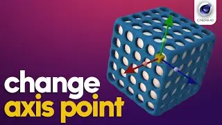 The EASIEST Way to Change Axis Points in Your 3D Models – Cinema 4D Tutorial!
