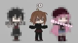Giving my characters a makeover / glow up! || Part 1? ||Gacha Club||