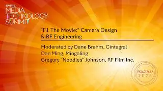 F1 The Movie: Camera Design & RF Engineering