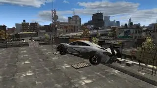 GTA IV Mclaren P1 XCR Crash Testing