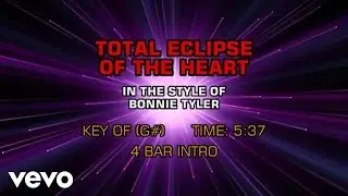 Bonnie Tyler - Total Eclipse Of The Heart (Karaoke)