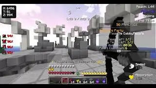 Destorying my friend in skywars 1v1(ft.gabbyfooo)