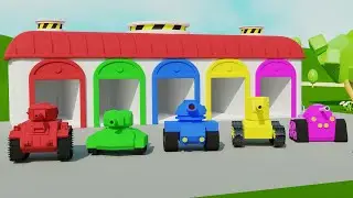 TANCHIKI - Cartoons about tanks | Educational cartoon