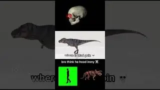 Hood Irony 💀 #memes #hoodirony #dinosaur #paleontology #jurassicworld