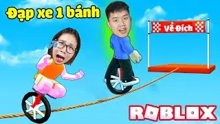 Cuộc thi đạp xe 1 bánh siêu khó cùng bqThanh và Ốc Tìm Ra Ai Người Giỏi Nhất