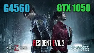 Pentium G4560 GTX 1050 in 2020 - World War Z, Resident Evil 2 1080p