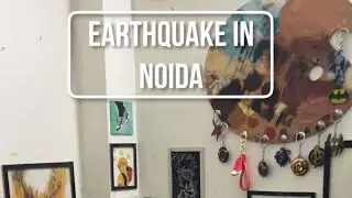 EARTHQUAKE IN NOIDA 😱🫨 |  bhukamp ke jhatke | 23:34 | INVIGORATING ARTIST
