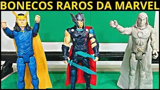Review Bonecos Raros LOKI, THOR RAGNAROK ELETRONICO, CAVALEIRO DA LUA  - 30 CM