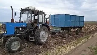 Converting a PTS trailer into a grain carrier. Do it yourself.