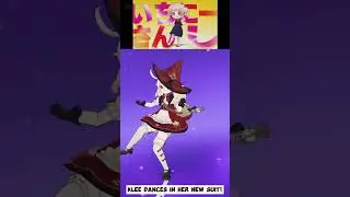 Klee dances in her new suit! | Genshin Impact