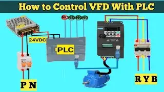 How to Control VFD With PLC !
