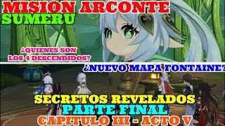 MISION ARCONTE 3.2 PARTE FINAL - ¿SERA PAIMON UNO DE LOS DESCENDIDOS?.