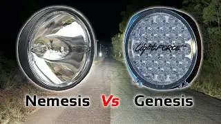 Fyrlyt Nemesis Vs Lightforce Genesis 210 LED