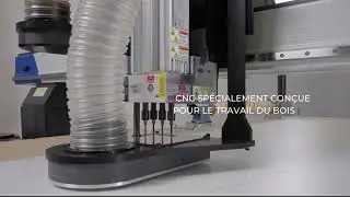 Présentation du tout nouveau routeur CNC AXYZ WOODWORKER